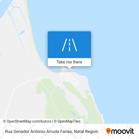 Rua Senador Antônio Arruda Farias map