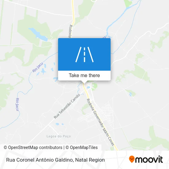 Rua Coronel Antônio Galdino map