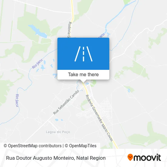 Rua Doutor Augusto Monteiro map