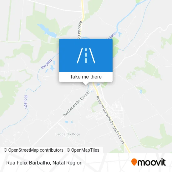 Rua Felix Barbalho map
