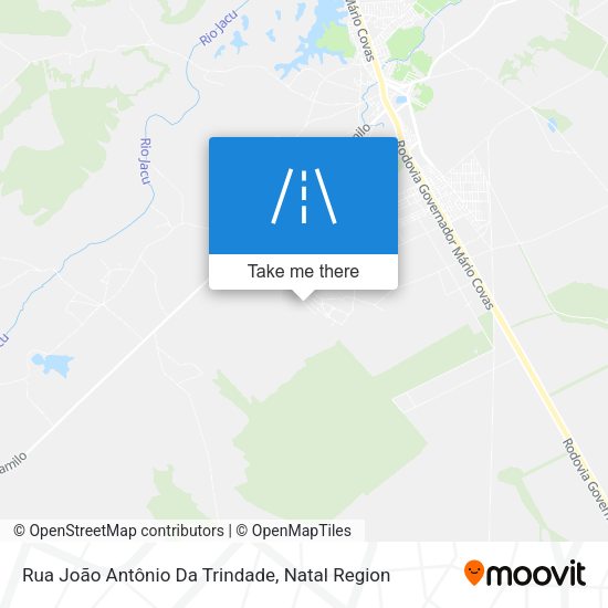 Rua João Antônio Da Trindade map