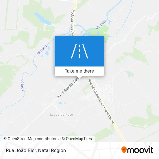 Rua João Bier map