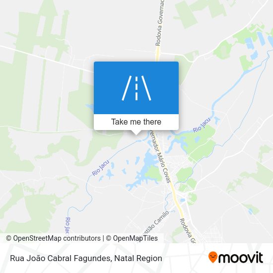 Rua João Cabral Fagundes map