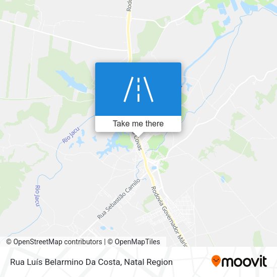 Rua Luís Belarmino Da Costa map