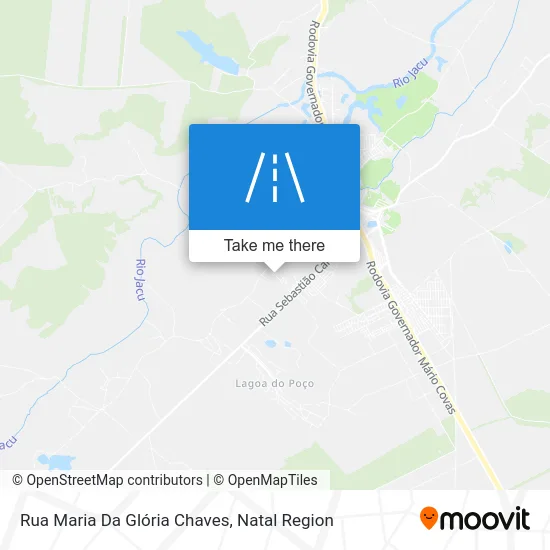 Rua Maria Da Glória Chaves map