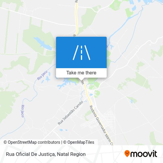 Rua Oficial De Justiça map