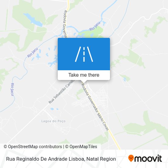 Rua Reginaldo De Andrade Lisboa map