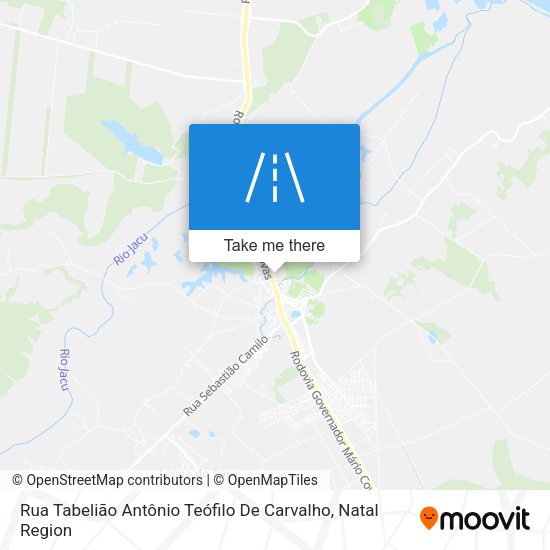 Rua Tabelião Antônio Teófilo De Carvalho map
