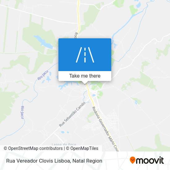 Rua Vereador Clovis Lisboa map