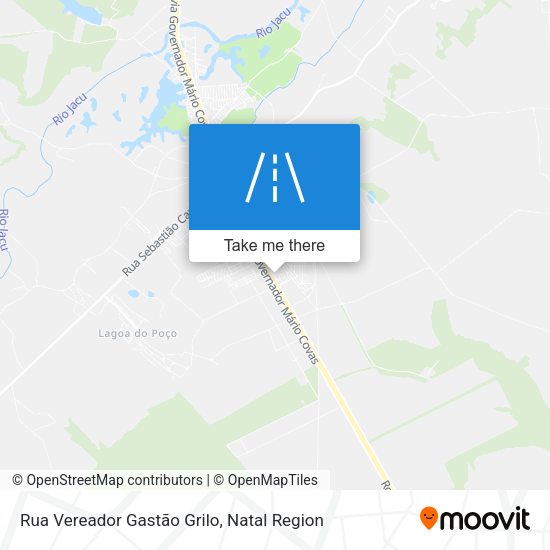 Rua Vereador Gastão Grilo map