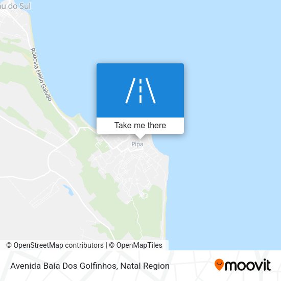 Avenida Baía Dos Golfinhos map