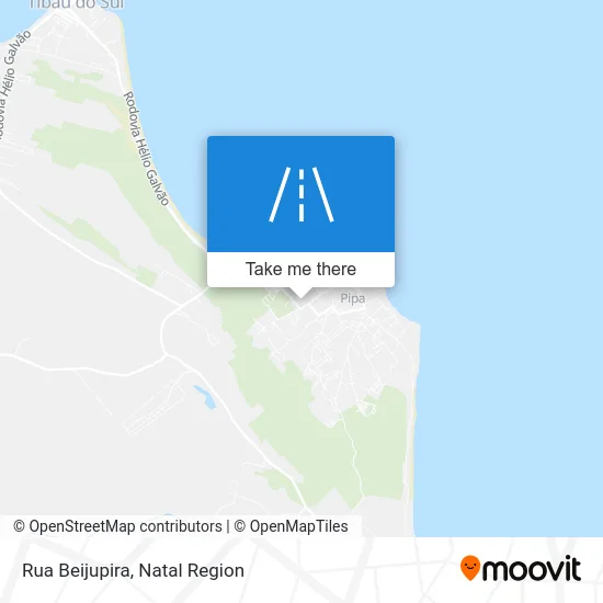 Rua Beijupira map