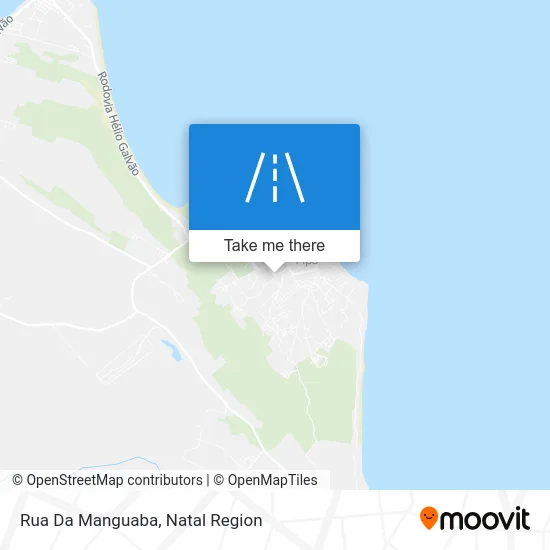 Rua Da Manguaba map