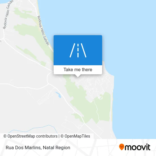 Rua Dos Marlins map