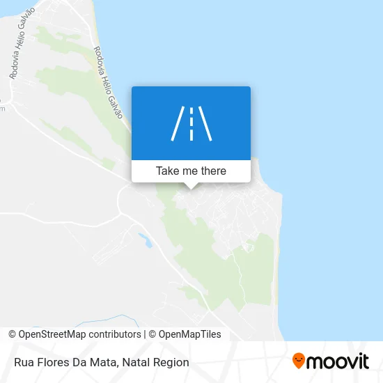 Rua Flores Da Mata map