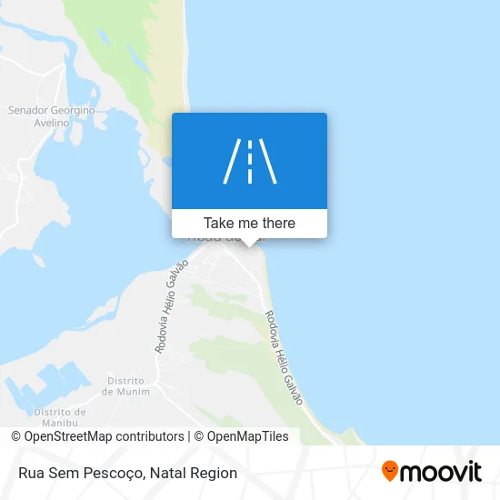 Rua Sem Pescoço map