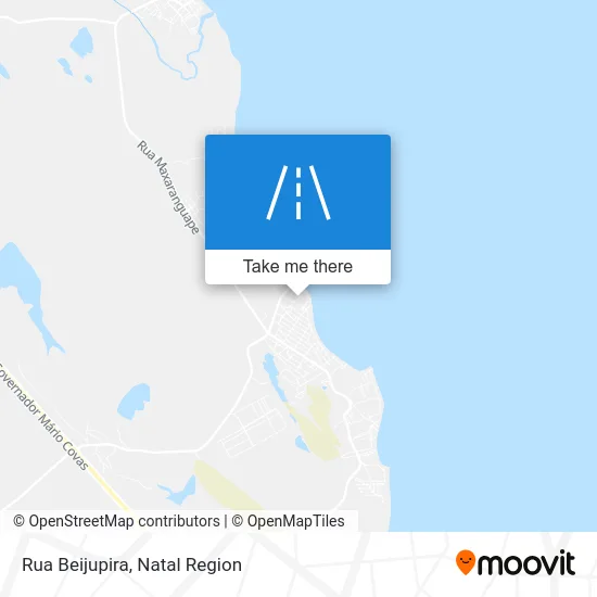 Rua Beijupira map