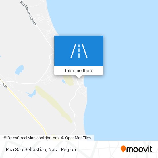 Rua São Sebastião map