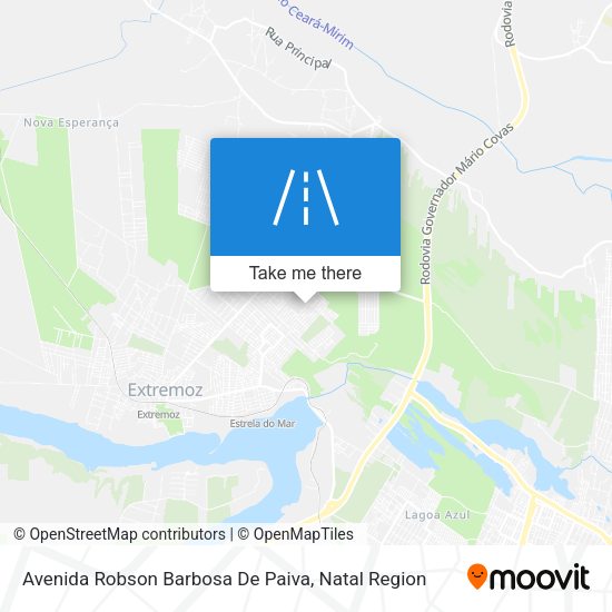 Avenida Robson Barbosa De Paiva map