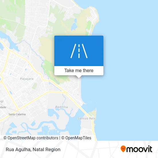 Rua Agulha map
