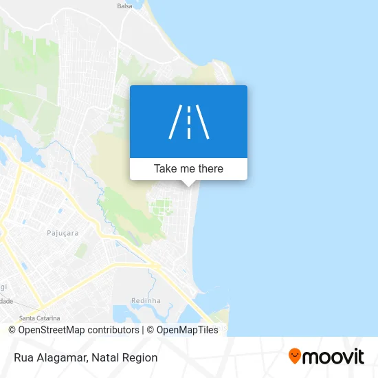 Rua Alagamar map