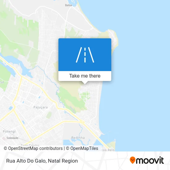 Rua Alto Do Galo map