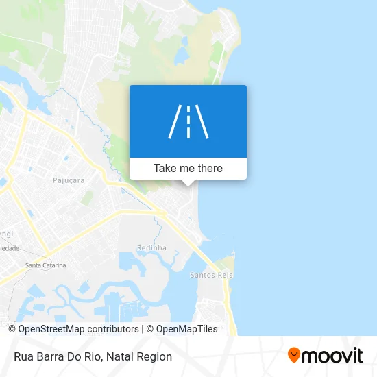 Rua Barra Do Rio map