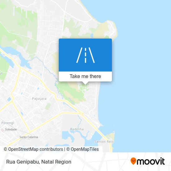 Rua Genipabu map