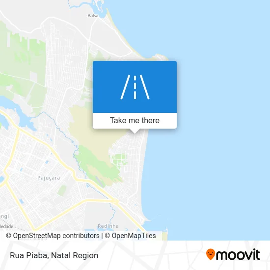Rua Piaba map