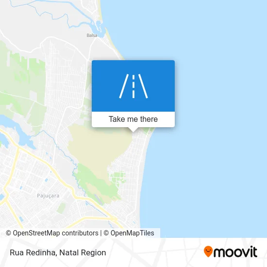 Rua Redinha map