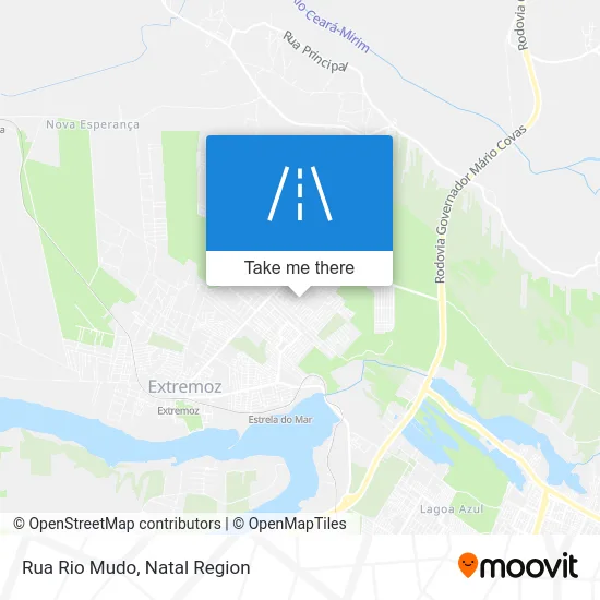 Rua Rio Mudo map