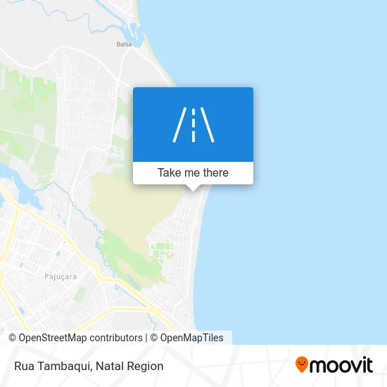 Rua Tambaqui map