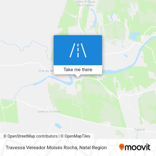 Travessa Vereador Moisés Rocha map