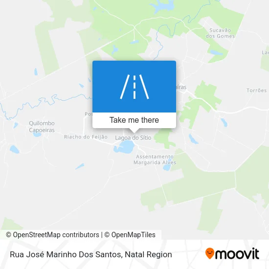 Rua José Marinho Dos Santos map