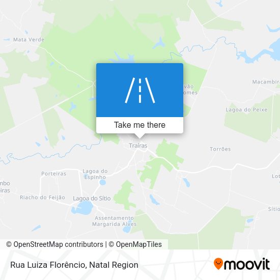Rua Luiza Florêncio map