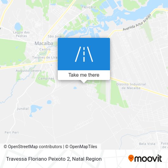 Travessa Floriano Peixoto 2 map