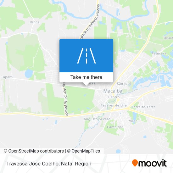 Travessa José Coelho map