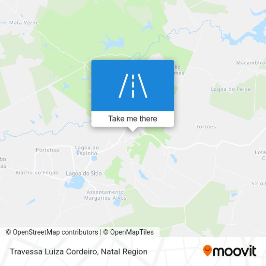 Travessa Luiza Cordeiro map