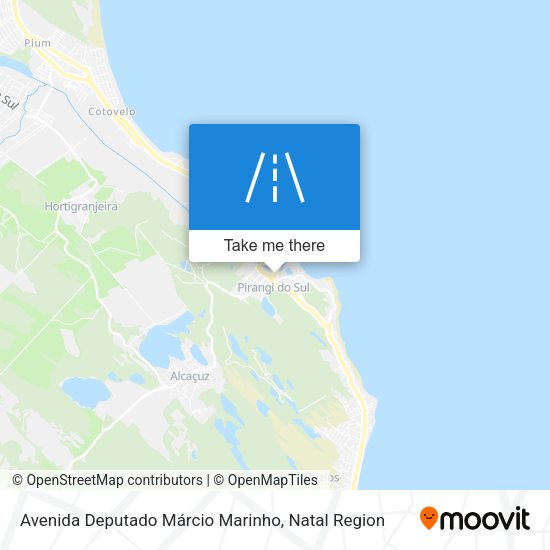 Avenida Deputado Márcio Marinho map
