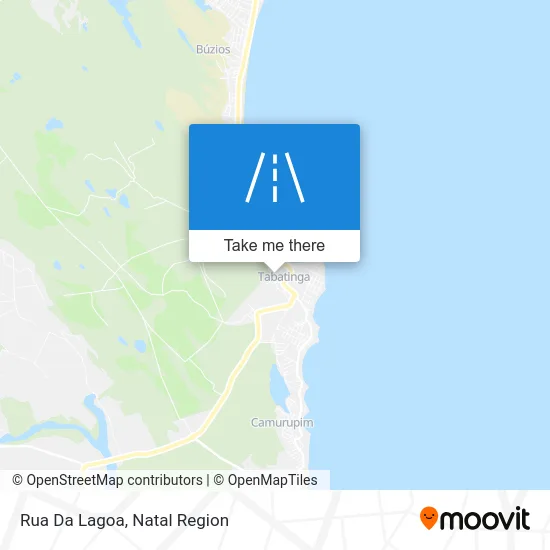 Rua Da Lagoa map