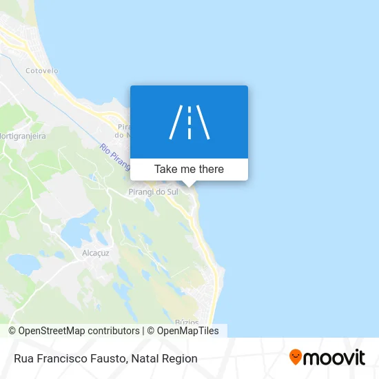 Rua Francisco Fausto map