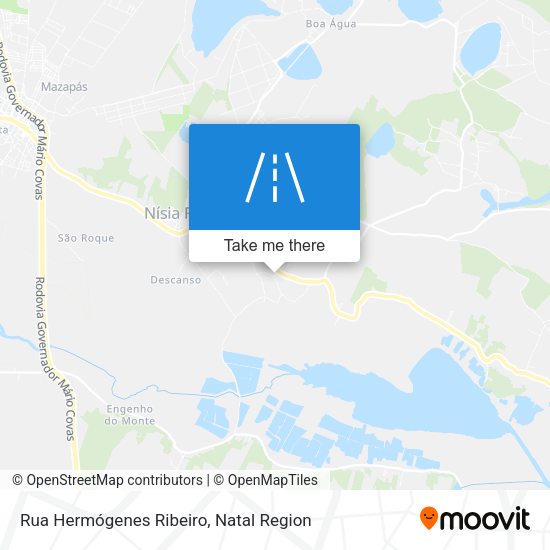 Rua Hermógenes Ribeiro map