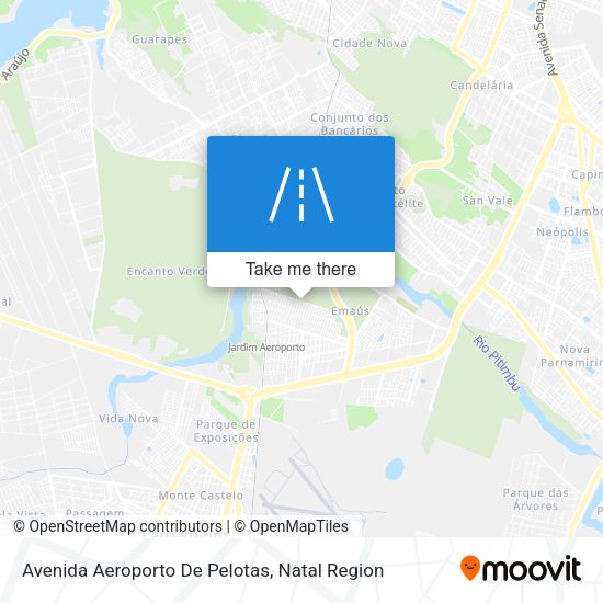 Avenida Aeroporto De Pelotas map