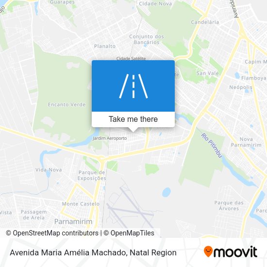 Avenida Maria Amélia Machado map