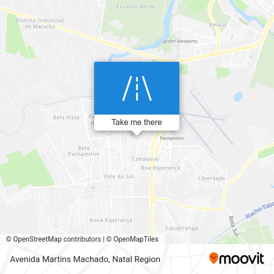 Avenida Martins Machado map