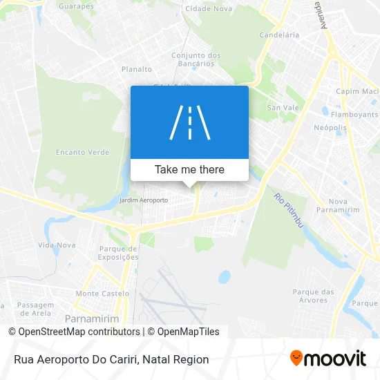 Rua Aeroporto Do Cariri map