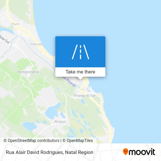 Rua Alair David Rodrigues map
