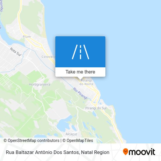 Rua Baltazar Antônio Dos Santos map