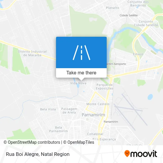 Rua Boi Alegre map