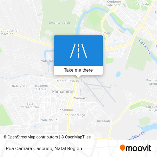 Rua Câmara Cascudo map